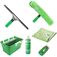 Unger - Set de herramientas para limpiar cristales